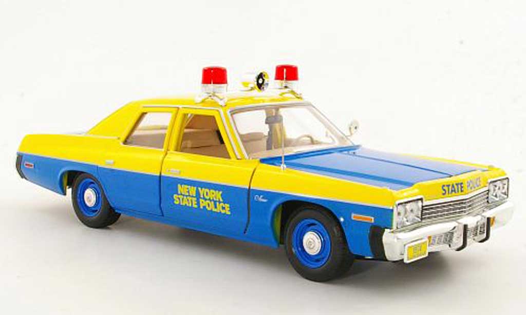 Dodge Monaco 1974 1/18 Ertl 1974 New York State Police Polizei (US) diecast model cars