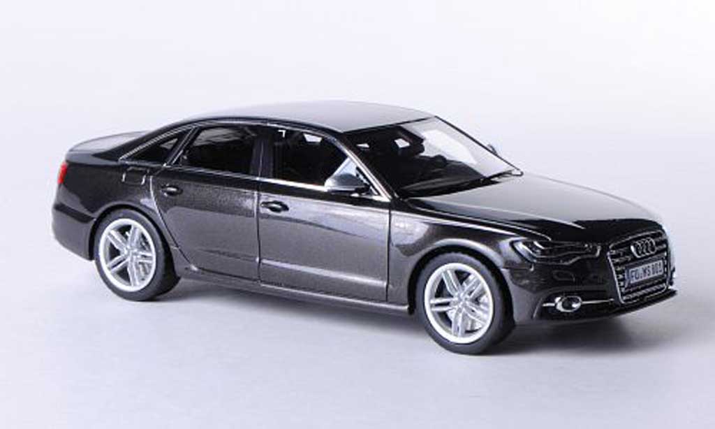 Audi S6 1/43 Schuco (C7) grey 2012 diecast model cars