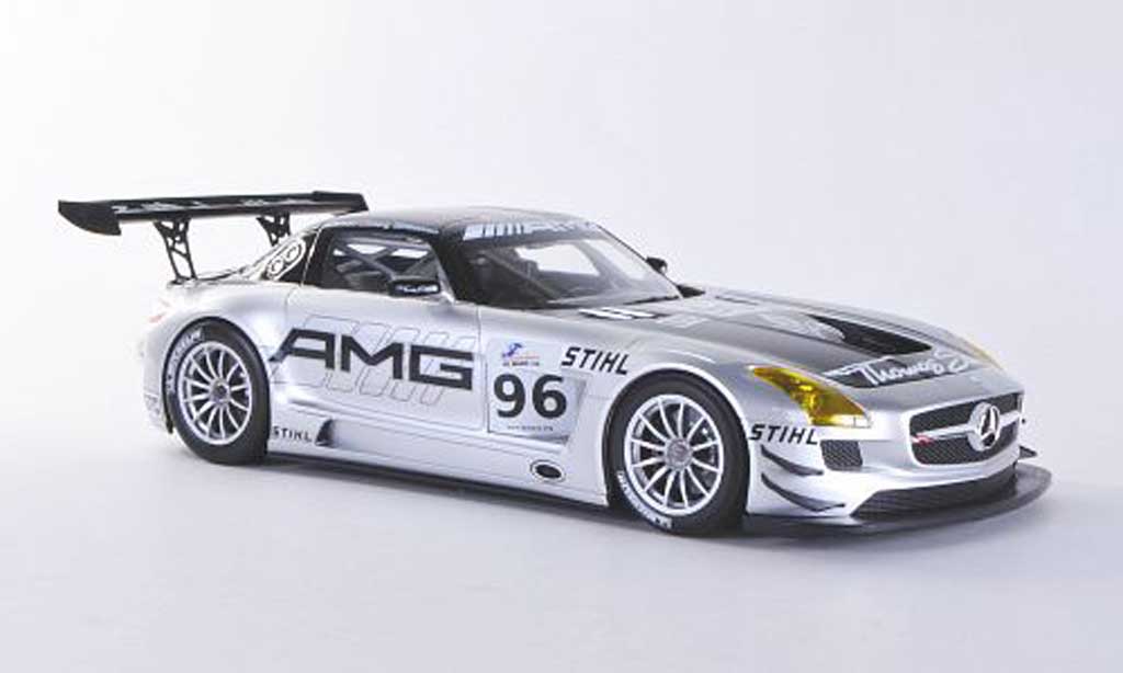 Mercedes SLS 1/18 Minichamps AMG GT3 No.96 Team AMG China Hakkinen / Cheng / Arnold ILMC 6h Zhuhai 2011 diecast model cars