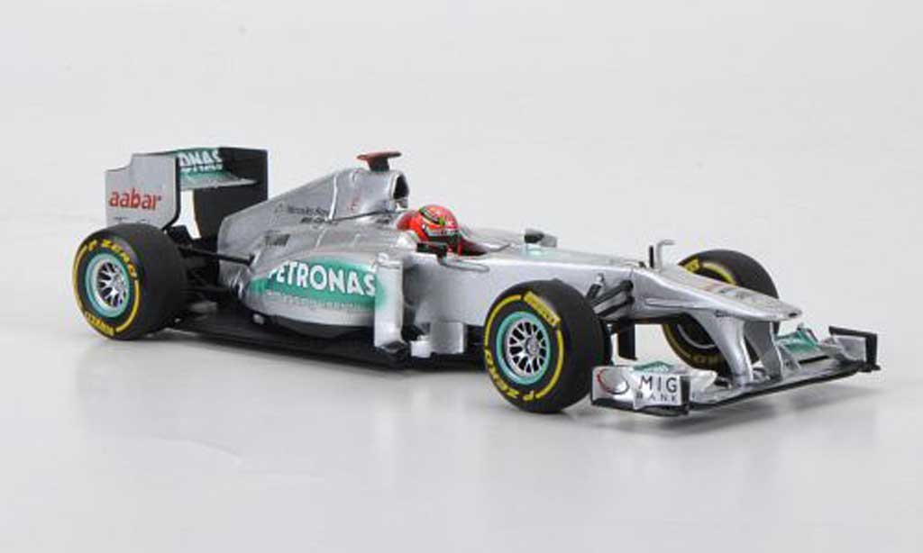 Mercedes F1 2012 1/43 Minichamps 2012 AMG Petronas Team No.7 M.Schumacher Prasentationsfahrzeug miniature