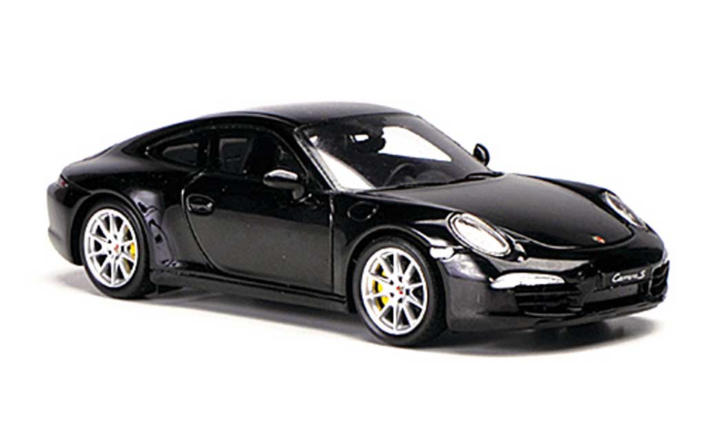 Porsche 991 S 1/43 Spark Carrera S black 2012 diecast model cars