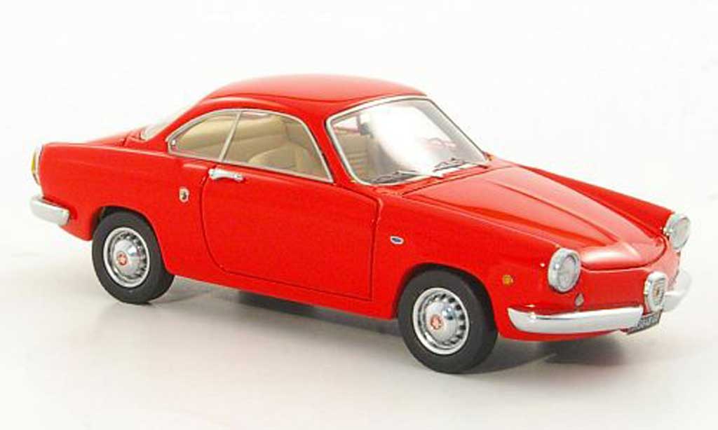 Abarth 850 coupe 1/43 Lux B coupe rouge 1959