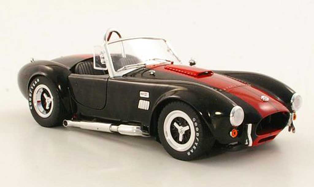Shelby Ac Cobra 1/18 Shelby Collectibles 427 S/Cnoire/rouge miniature