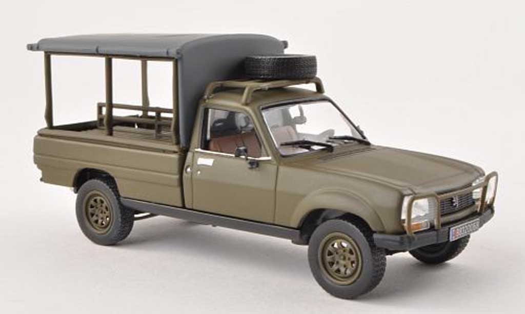 Peugeot 504 Pick up 1/43 Norev Pick up Army d-vert 1979
