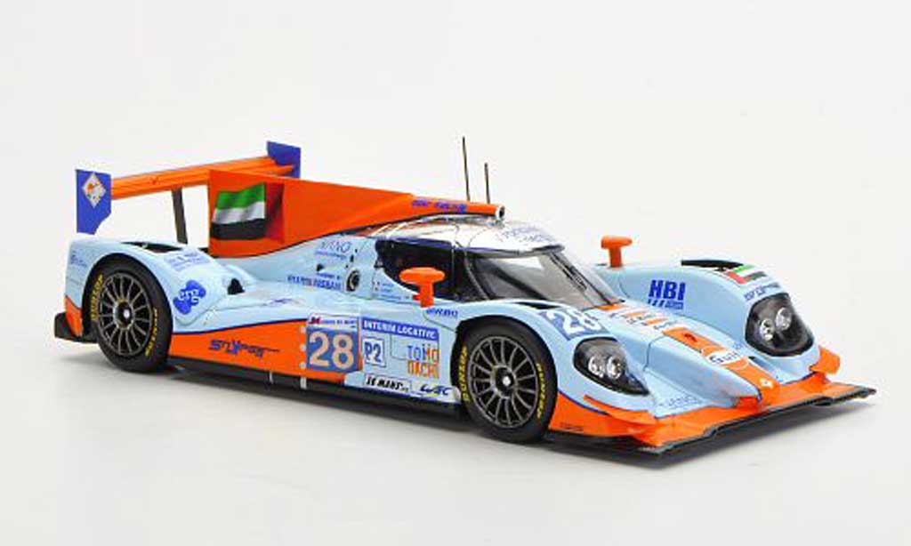 Lola B12 Nissan 1/43 Spark /80 No.28 Gulf Racing Middle East 24h Le Mans 2012