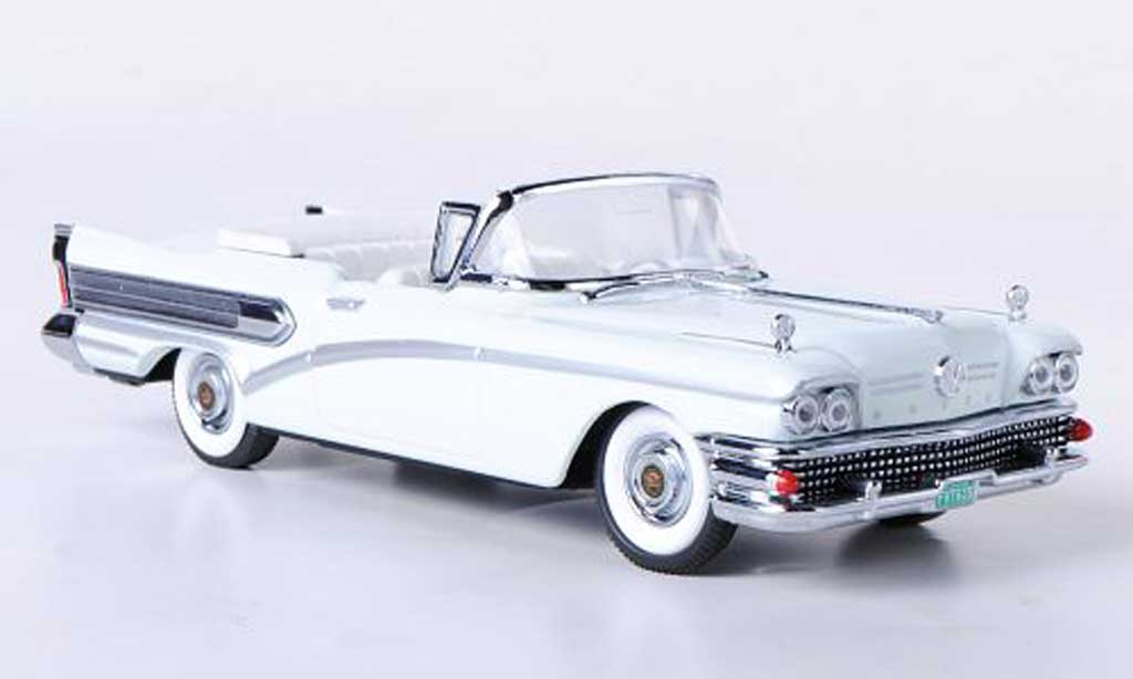 Buick Special 1/43 Vitesse blanche 1958 miniature