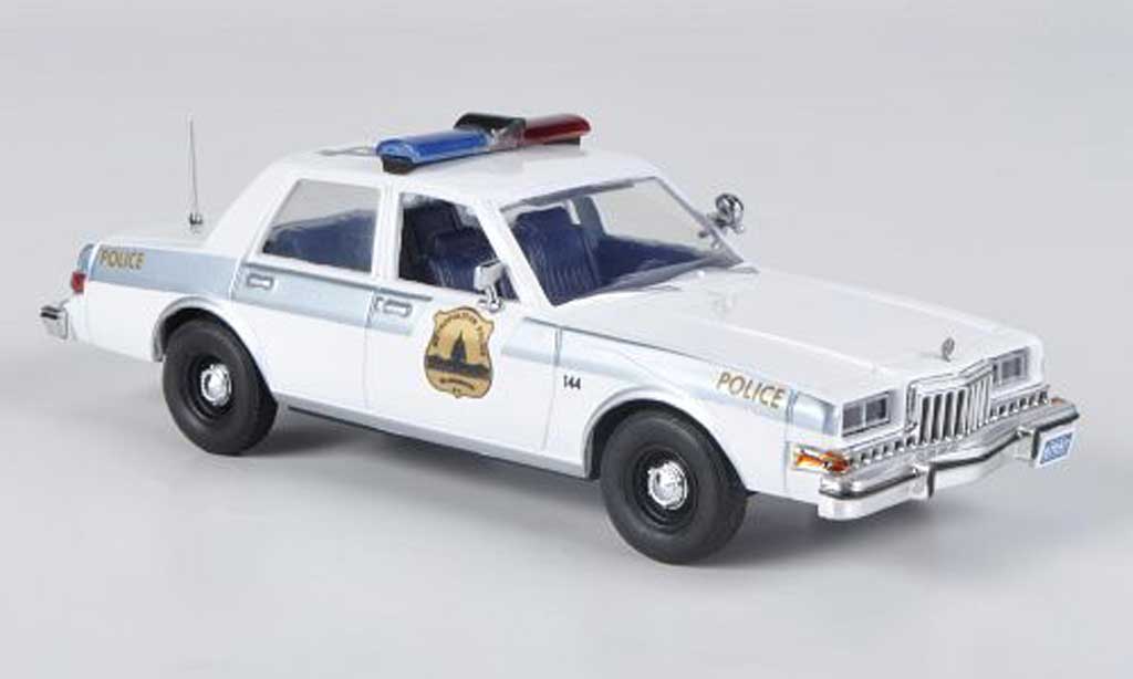 Dodge Diplomat 1/43 First Response Washington D.C. Metropolitan Police 1985 miniature