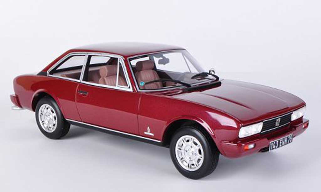 Peugeot 504 coupe 1/18 Ottomobile coupe V6 TI Coupe rouge