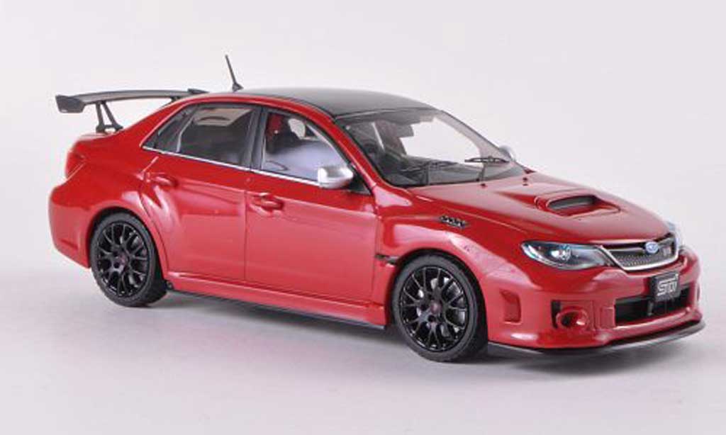 Subaru Impreza WRX 1/43 Ebbro STI S206 WRX NBR Challenge Package rouge/carbon RHD miniature