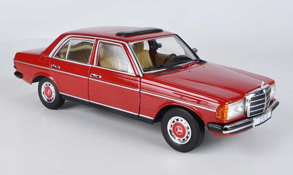 Mercedes 230 1/18 Revell E (W123) rouge miniature