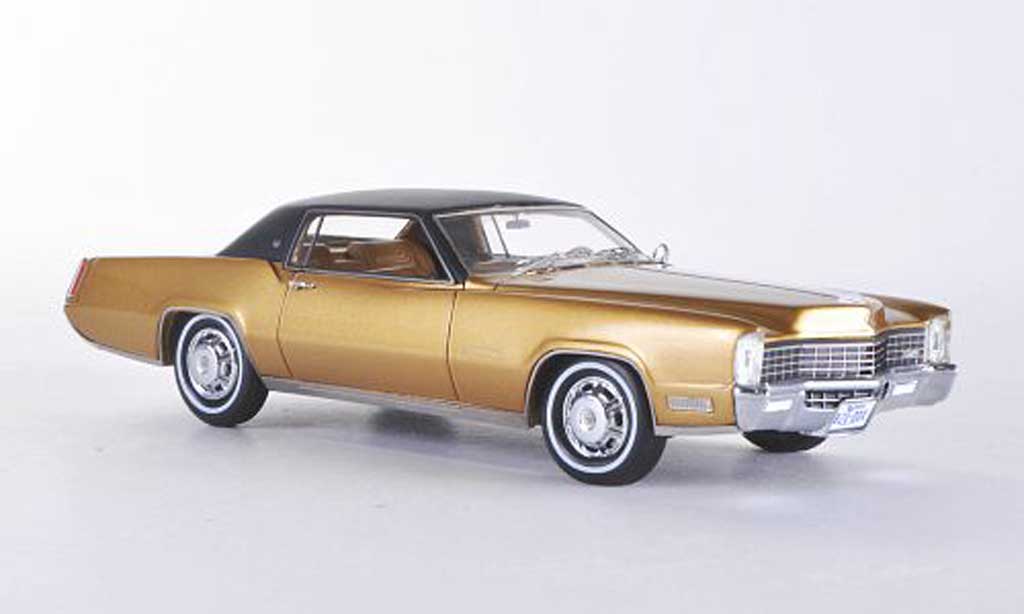 Modellautos Cadillac Eldorado 1 43 Neo 2 Door Coupe Gold