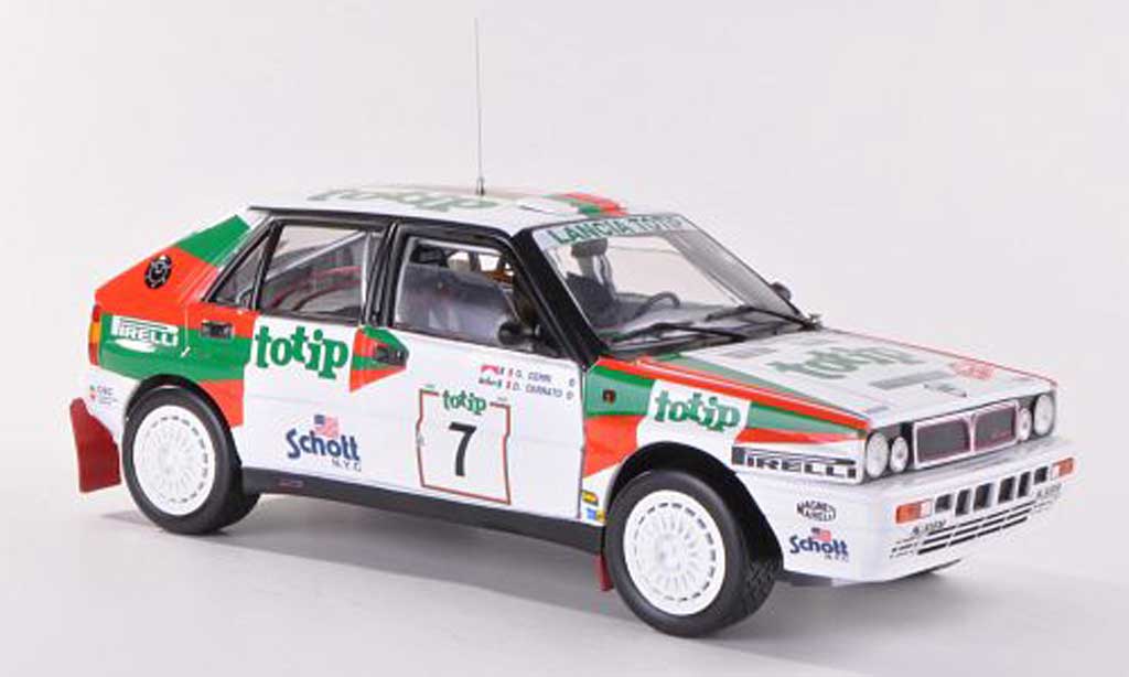 Lancia Delta HF Integrale 1/18 Sun Star HF Integrale No.7 Totip Rally Sanremo 1988 miniature