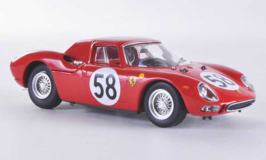 Ferrari 275 1964 1/43 Best 1964 LM No.58 J.Rindt / D.Piper 24h Le Mans modellino in miniatura