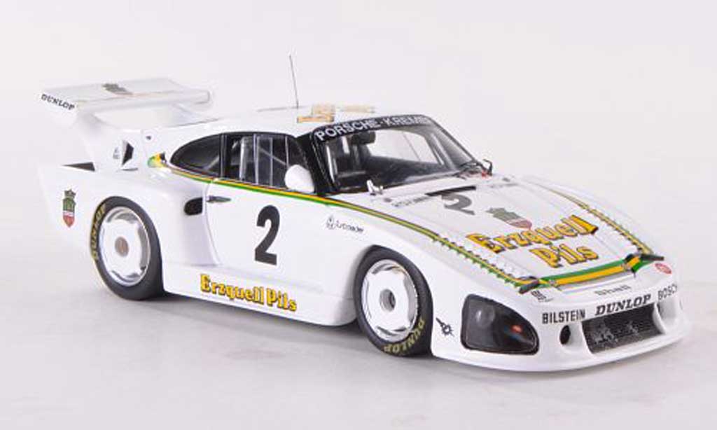 Porsche 935 1979 1/43 Spark 1979 K3 No.2 Kremer Erzquell Pils 1000km Nurburgring A.Plankenhorn/K.Ludwig diecast model cars