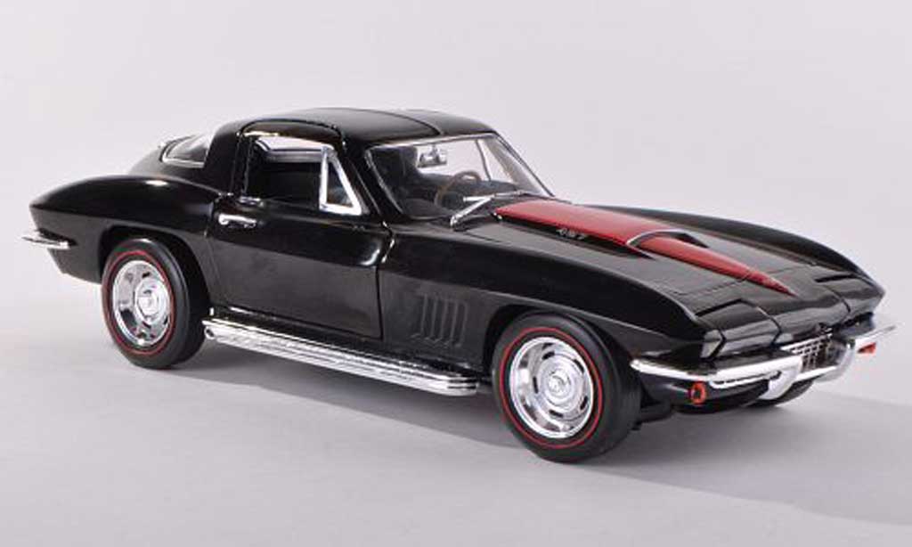 Chevrolet Corvette C2 1/18 Ertl C2 427 Coupe (C2) black/red diecast model cars
