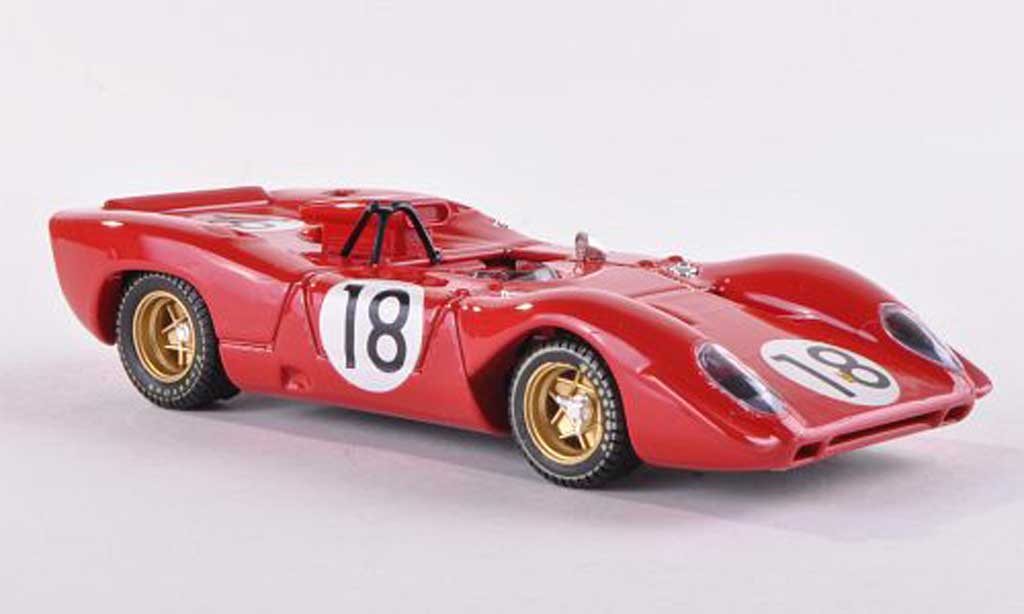 Ferrari 312 P 1/43 Best P Spyder No.18 Le Mans Test 1967 Brambilla/Schetty miniature