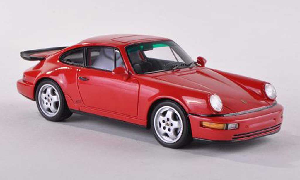 Porsche 993 RS 1/43 Spark 964 RS America Coupe rouge 1