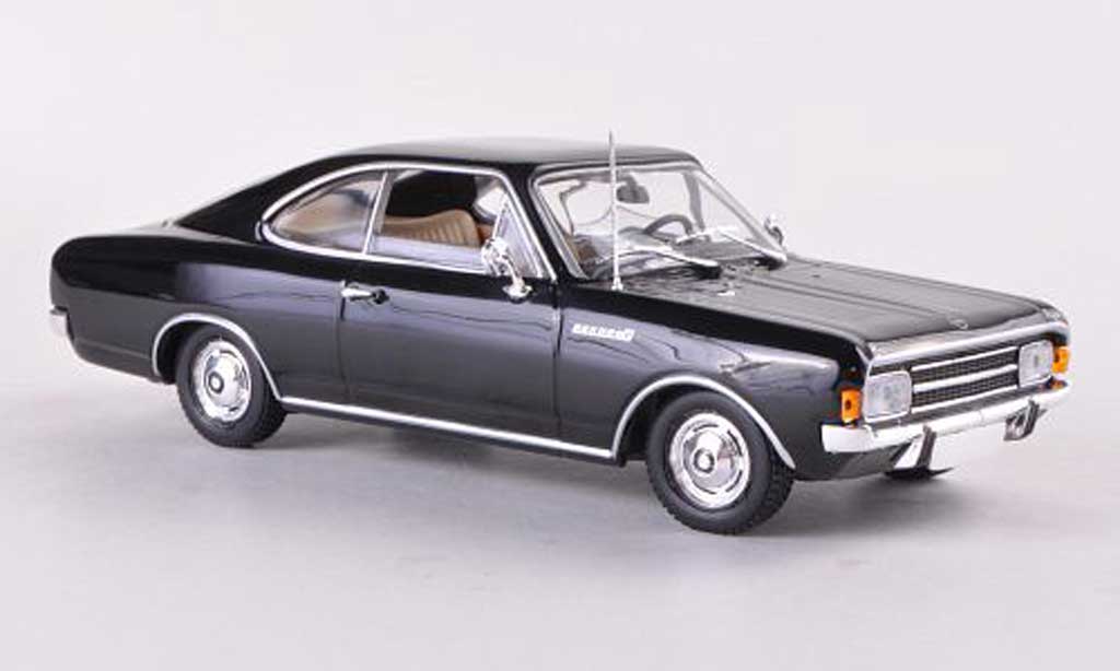 Opel Rekord 1/43 Minichamps C Coupe noire 1966 miniature
