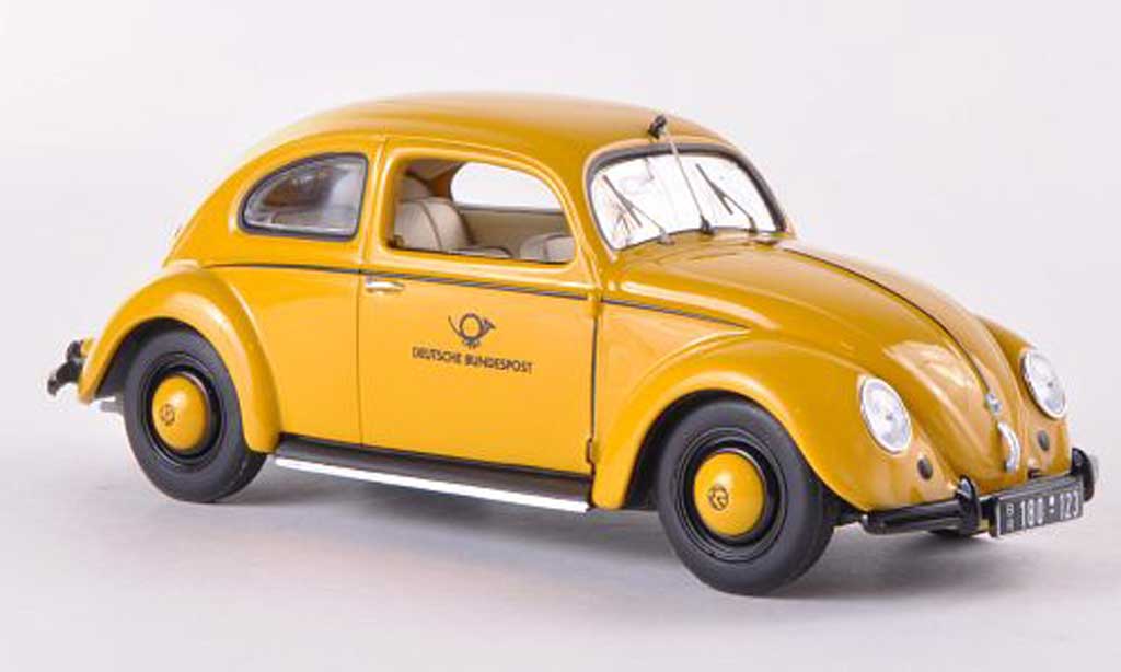 Volkswagen Kafer 1/43 Minichamps kafer 1200 Export Deutsche Bundespost 1951 miniature
