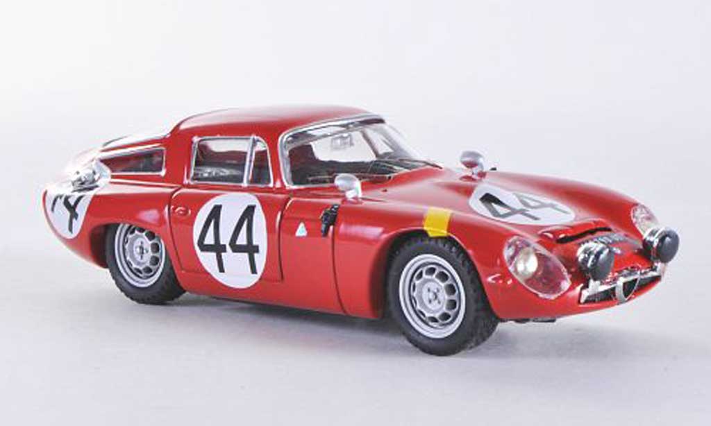 Alfa Romeo TZ1 1/43 Best Le Mans No.44 1965 Koob/Finchel miniature