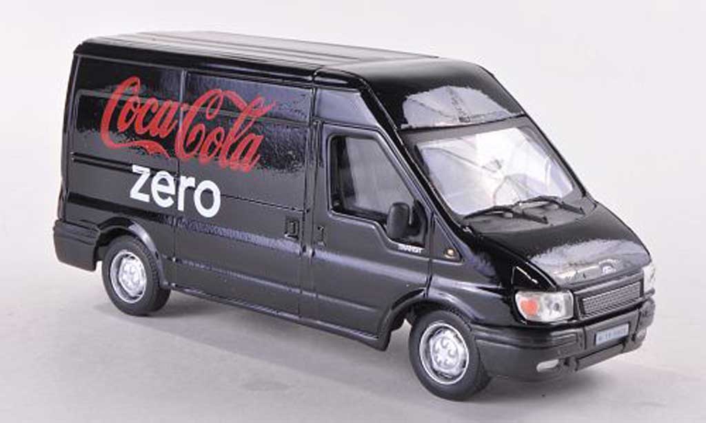 Ford Transit 1/43 Motor City Classics Kasten Coca-Cola Zero black diecast model cars