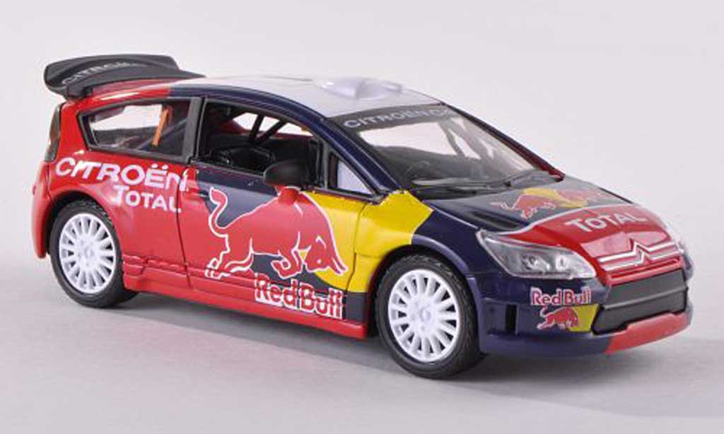 Citroen C4 1/43 Norev WRC No.1 Red Bull/Total miniature