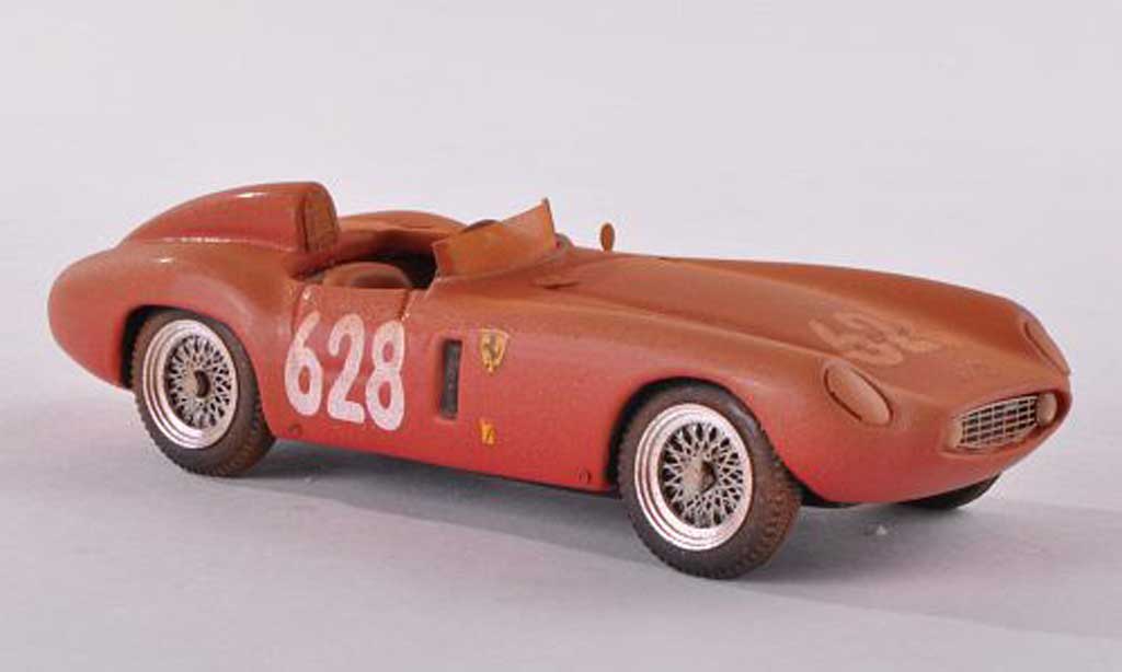 Ferrari 500 Mondial 1/43 Jolly Model Mondial Scaglietti No.628 Mille Miglia avec Schmutzeffekt 1955 M.Della Favera