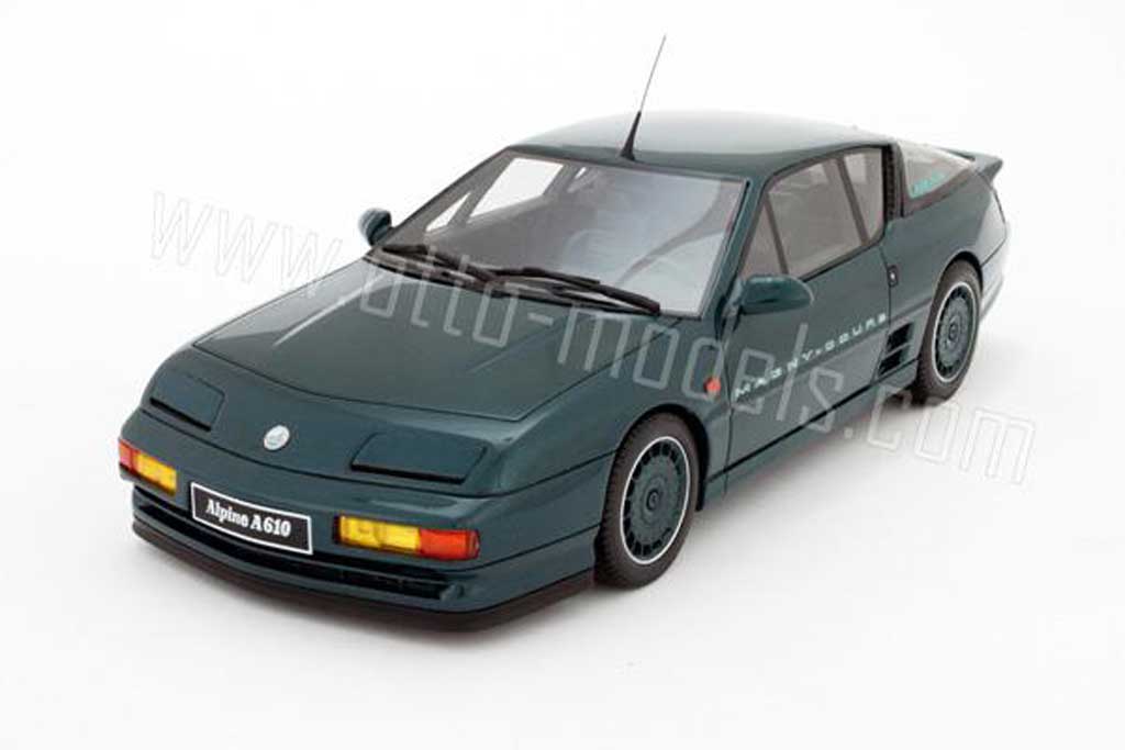 Alpine A610 Magny cours 1/18 Ottomobile Magny cours 1992 miniature