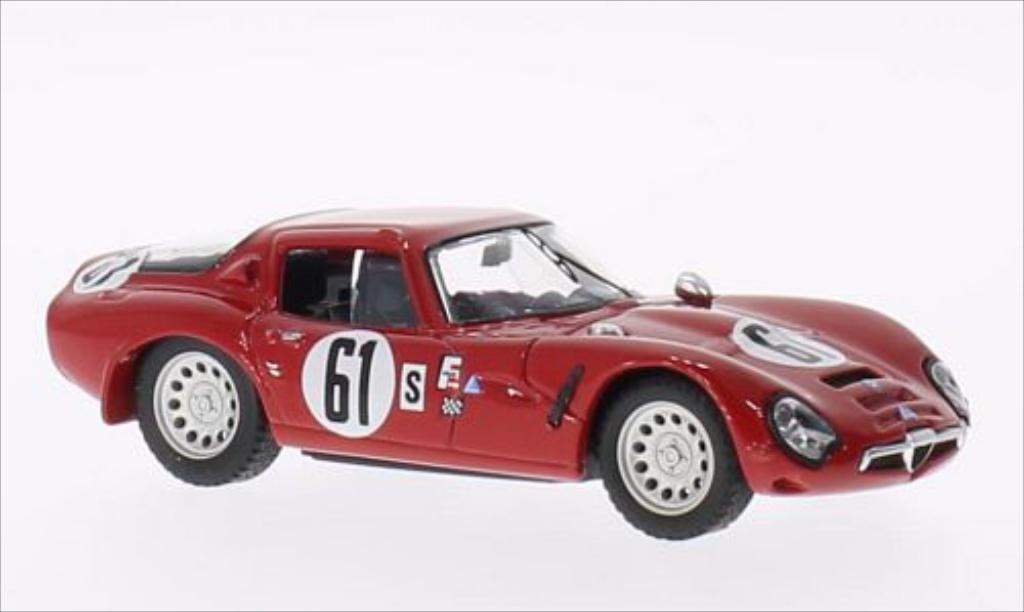 Alfa Romeo TZ2 1/43 Best No.61 Sebring 1966 miniature