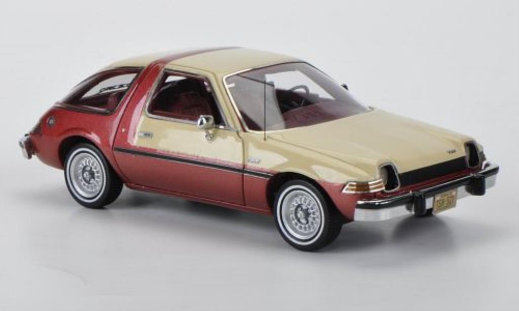 AMC Pacer 1/43 Neo beige/rouge 1975 miniature