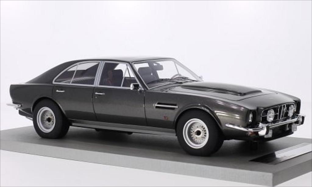 Aston Martin Lagonda 1/18 Tecnomodel V8 4-Door Saloon metallise grise 1974 miniature