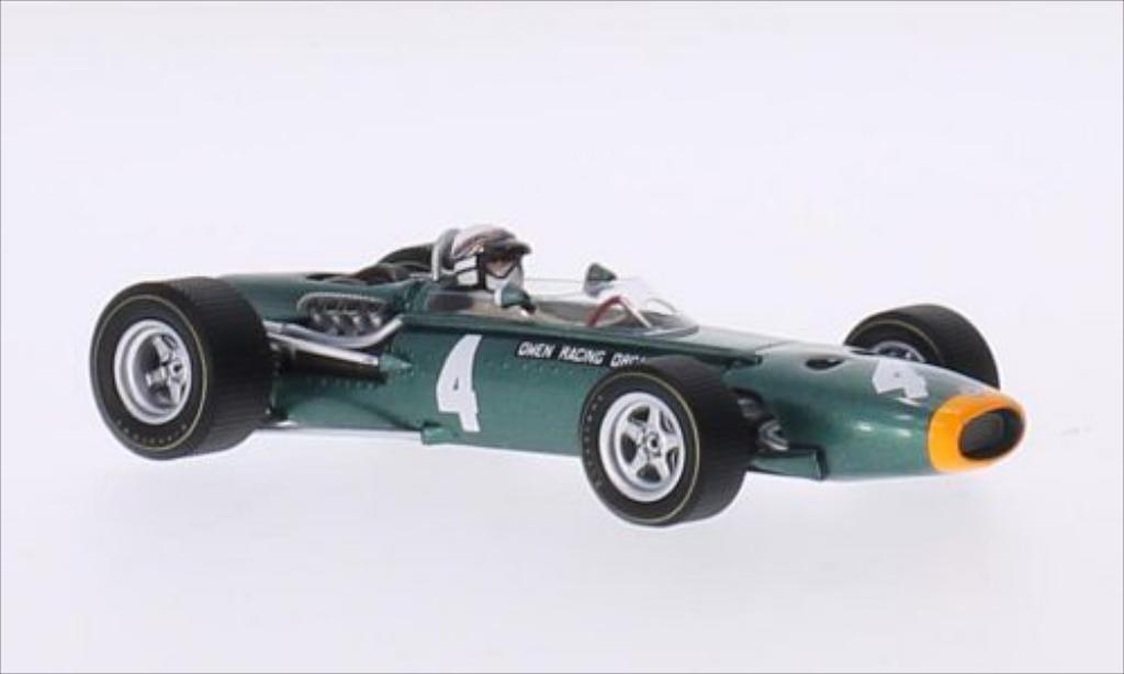BRM P261 1/43 Spark No.4 Owen Racing Organisation Formel 1 GP Monaco 1967 miniature