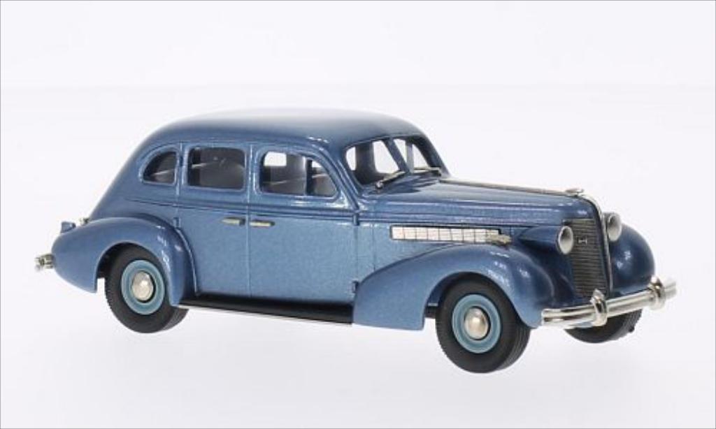 Buick Special 1/43 Brooklin Plain Back 4-door Sedan M-47 metallic-bleu 1937 miniature