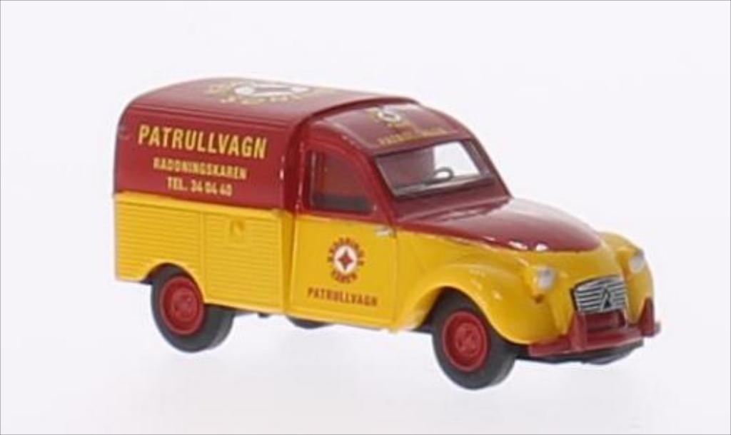 Citroen 2CV 1/87 Brekina AZU Patrullvagn (S) miniature