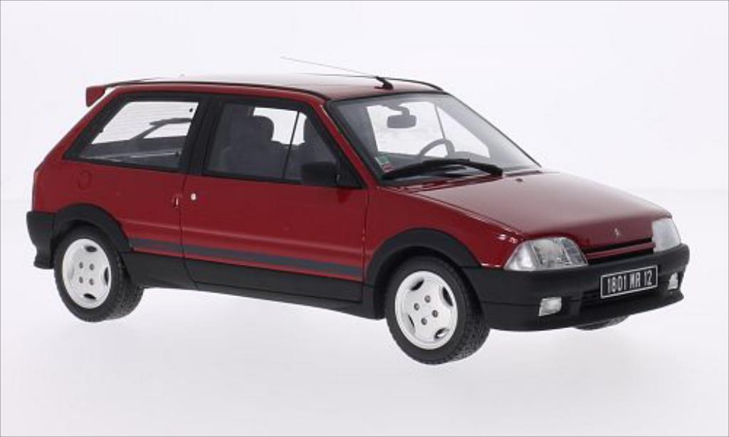 Citroen AX 1/18 Ottomobile GTi rouge 1991 miniature
