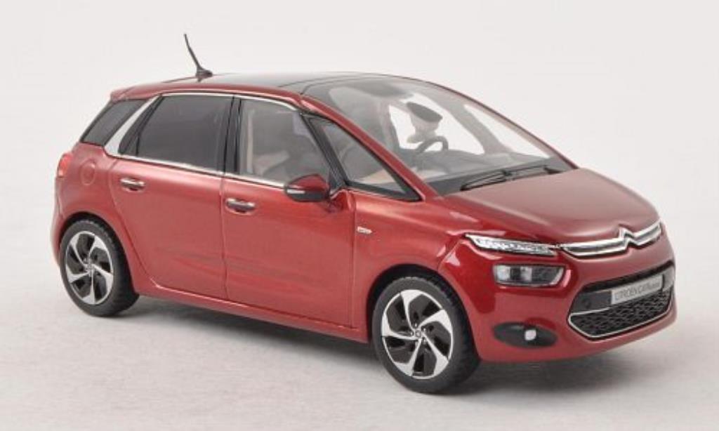 Citroen C4 Picasso 1/43 Norev Picasso red 2013 diecast model cars