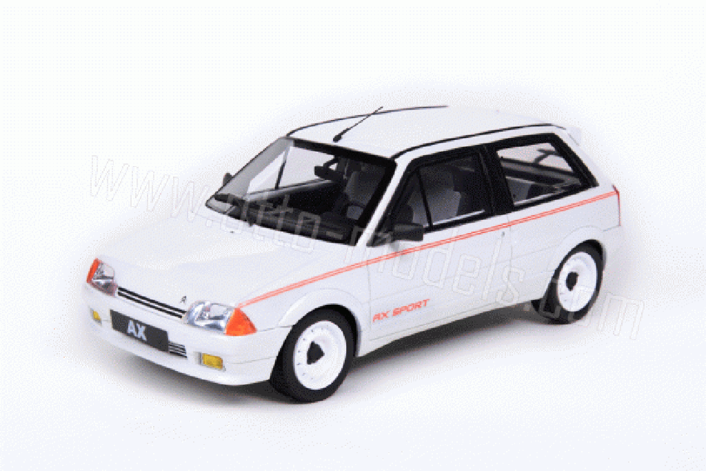 Citroen AX 1/18 Ottomobile sport 1988 miniature