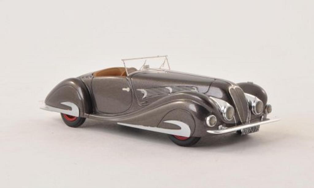 Delahaye 135 1/43 Nickel MS Competition Roadster Figoni & Falaschi grise 1937 miniature