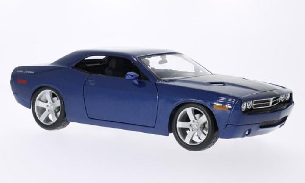 Dodge Challenger Concept 1/18 Maisto Concept bleu 2006 miniature
