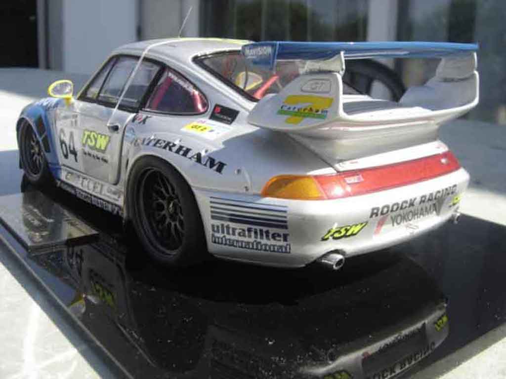 Porsche 993 GT2 1/18 Legende Miniatures GT2 evo # 65 roock racing le mans 98 miniature