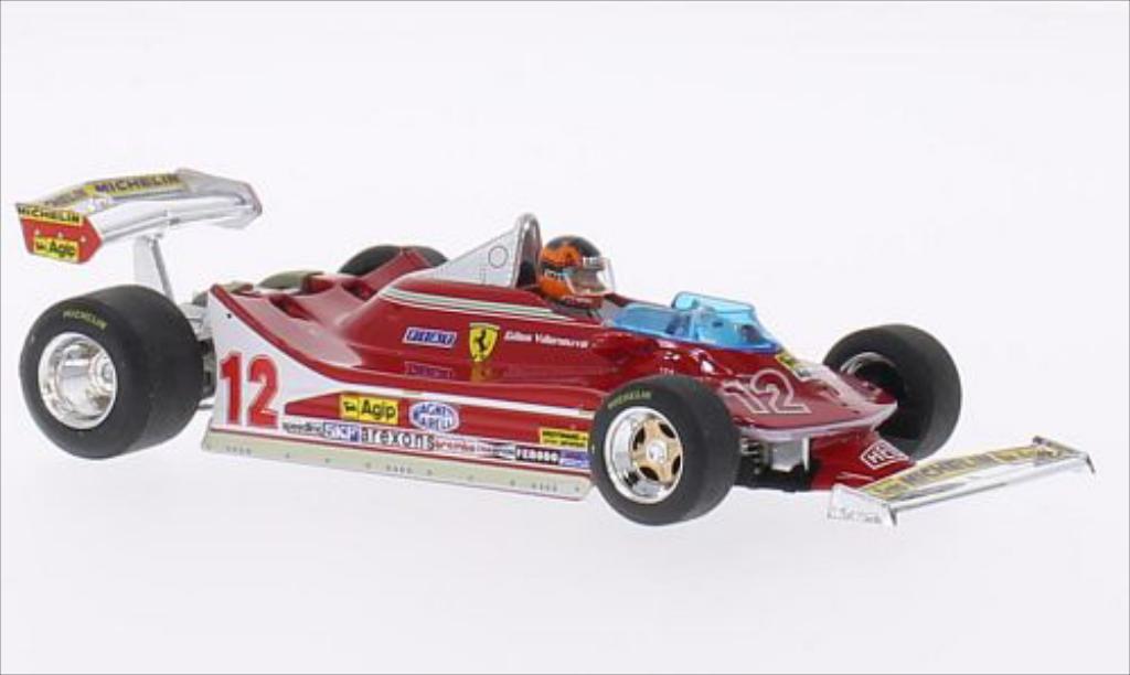 Ferrari 312 T4 1/43 Brumm T4 No.12 Scuderia GP Holland 1979 miniature