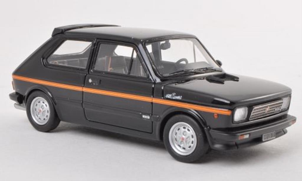 Fiat 127 Sport 1/43 Neo noire/orange 1979 miniature