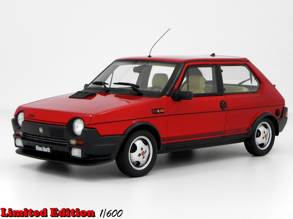 Fiat Ritmo 125 TC 1/18 Laudoracing Models 125 TC Abarth LM089 rouge miniature