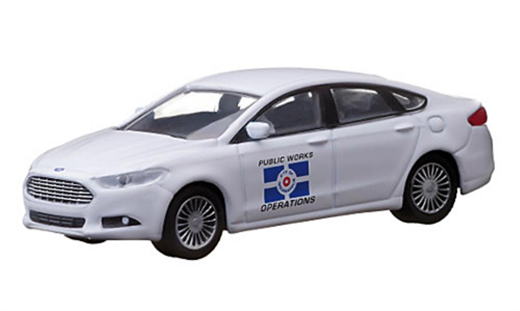 Ford Fusion 1/64 Greenlight Indianapolis Public Work Operations 2013 miniature