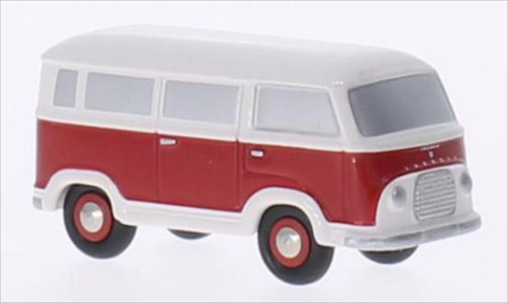 Ford Taunus 1/90 Schuco Transit FK 1000 rouge/blanche miniature