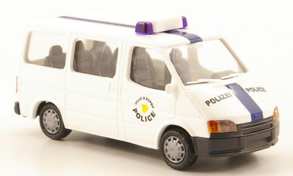 Ford Transit 1/87 Rietze MkIV Bus Ville DEupen Police (SM-B) miniature