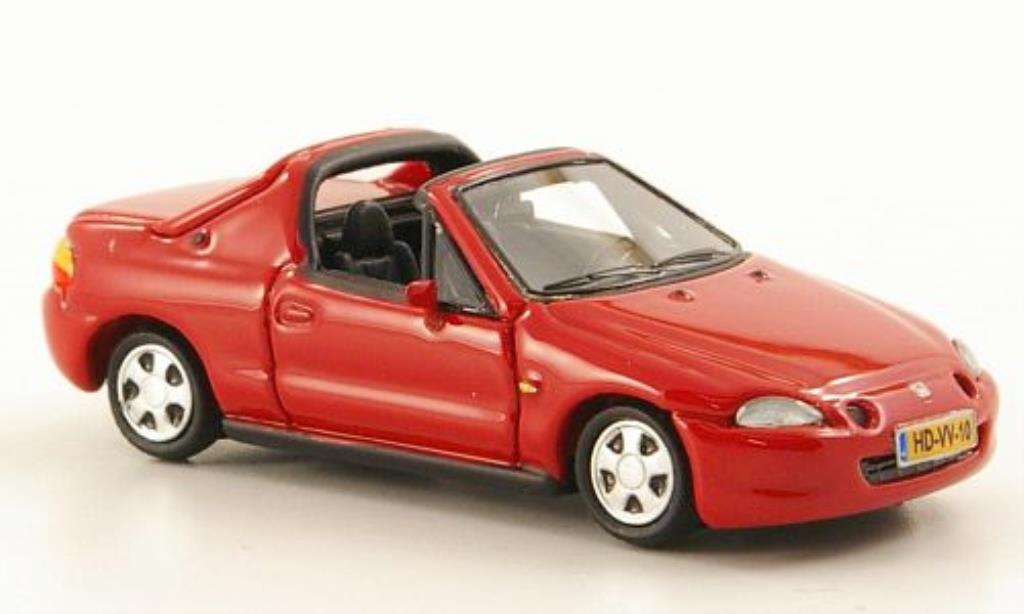 Honda CRX 1/87 Neo del Sol rouge 1992 miniature