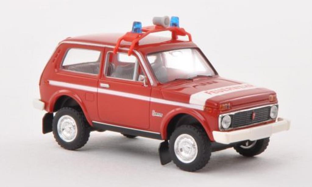 Lada Niva 1/87 Brekina Feuerwehr (DDR) miniature