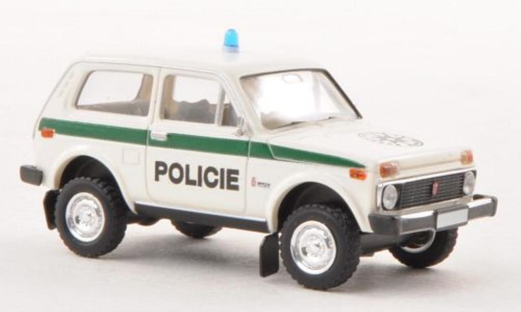 Lada Niva 1/87 Brekina Policie (CZ) miniature