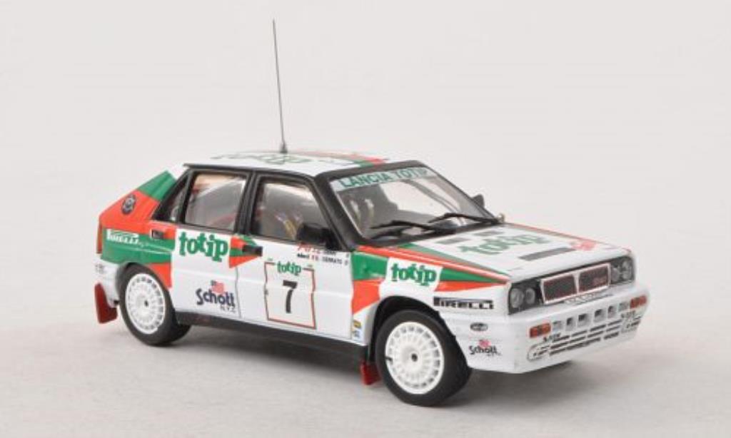 Lancia Delta 1/43 Vitesse Integrale No.7 Totip Rally Sanremo 1988 /G.Cerri coche miniatura